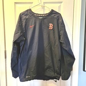 Nike Men's Dri Fit Boston Red Sox Pullover Small